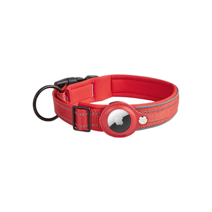 Original Airtag Case Leather Dog Cat Traction Collar for Airtags Location Tracker Pet Anti-Lost Device Dog Accessories