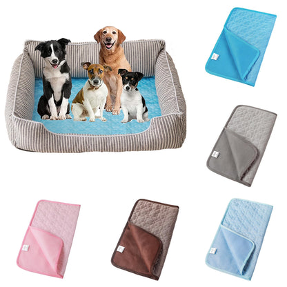 Dog Cooling Mats Foldable Pet Cooling Mats Dog Sleeping Mats Dog Cooling Pads Dog Bed Mats Cat Bed Mats Cats Cooling Pad Cool Self Cooling Mat Pet Summer Cooling Mat Sleeping Pad