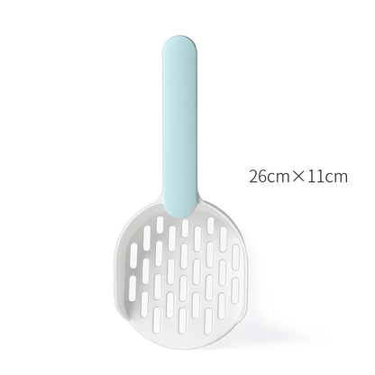 New Pet Litter Shovel Candy Color High Appearance Horizontal Handle Cat Toilet Shovel Poop Pickup Cat Cleaning Supplies
