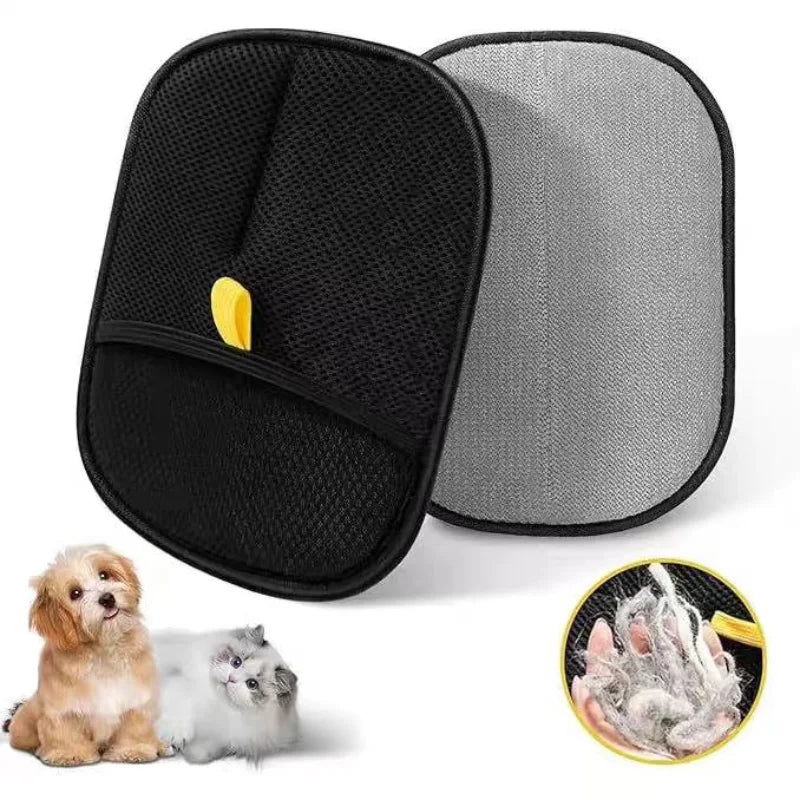Pet Hair Cleaning and Collection Gloves Pet Double-Sided Multi-Functional Beauty Glove Tool Reduce the Pressure of Pet Ownership
