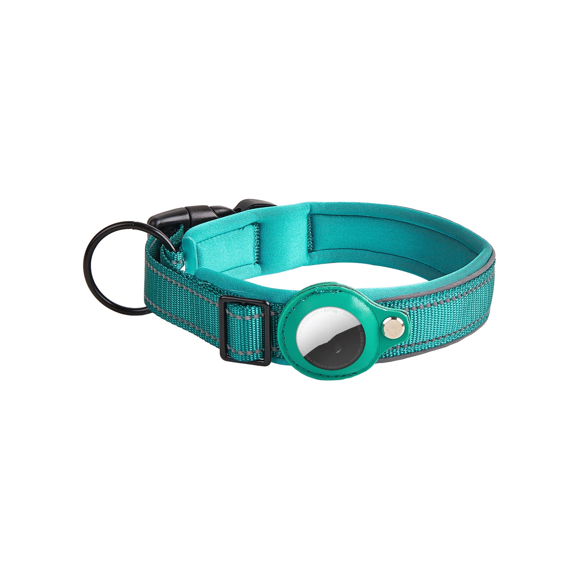 Pet tracker collar for AirTag, size range S to XL