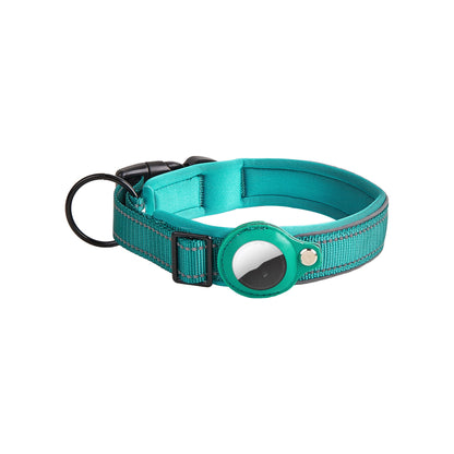 Pet tracker collar for AirTag, size range S to XL