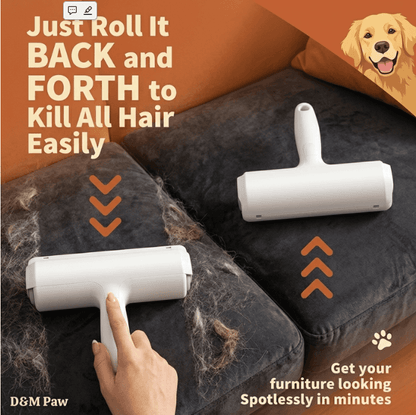 Self-Cleaning Hair Roller