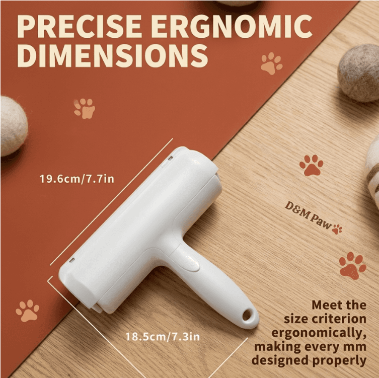 Self-Cleaning Hair Roller