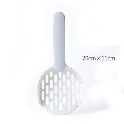 New Pet Litter Shovel Candy Color High Appearance Horizontal Handle Cat Toilet Shovel Poop Pickup Cat Cleaning Supplies