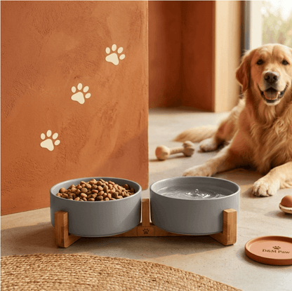 Oblique Mouth Pet Bowl