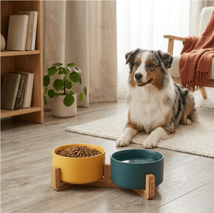 Oblique Mouth Pet Bowl