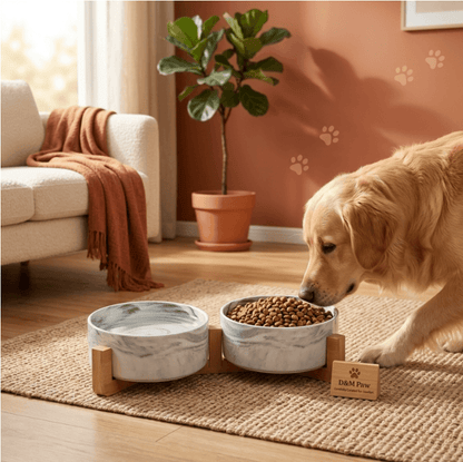 Oblique Mouth Pet Bowl