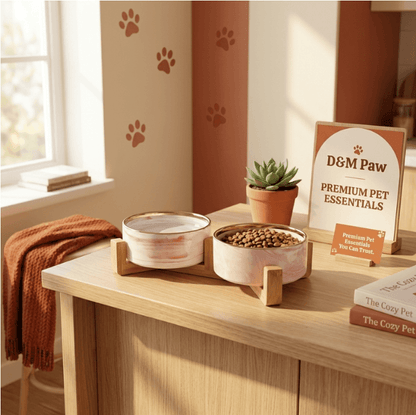 Oblique Mouth Pet Bowl