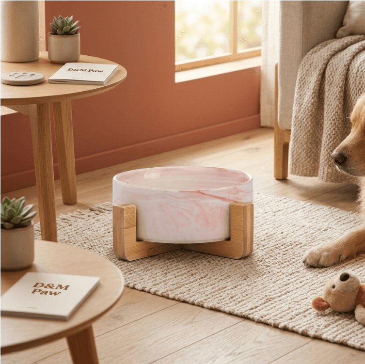 Oblique Mouth Pet Bowl
