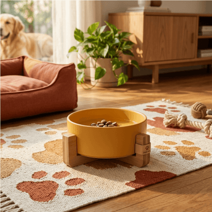 Oblique Mouth Pet Bowl
