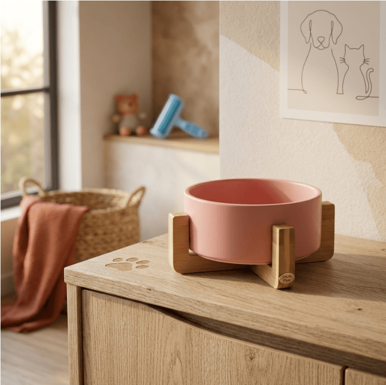 Oblique Mouth Pet Bowl