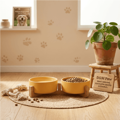 Oblique Mouth Pet Bowl