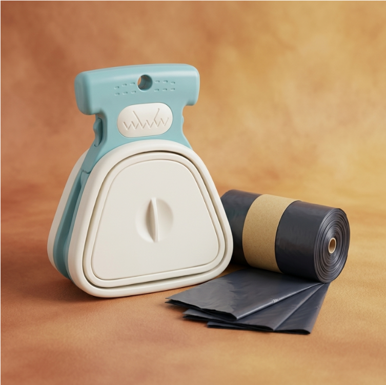 Foldable Pooper Scooper with Bags