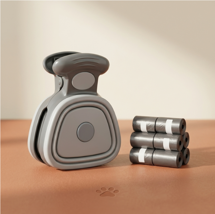 Foldable Pooper Scooper with Bags